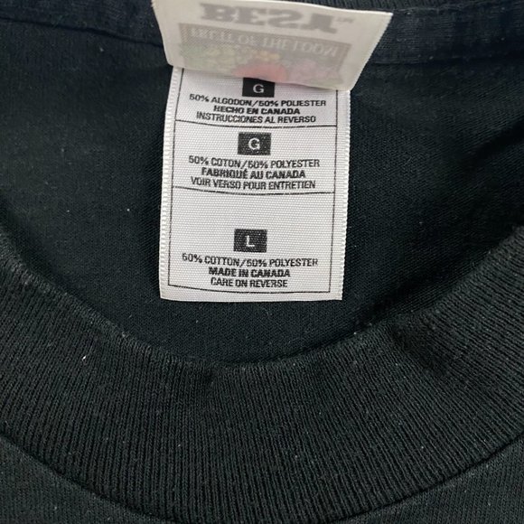 Vintage 90s Vancouver BC Spirit of the Totem Pole T Shirt Mens Large Made Canada - Picture 6 of 10